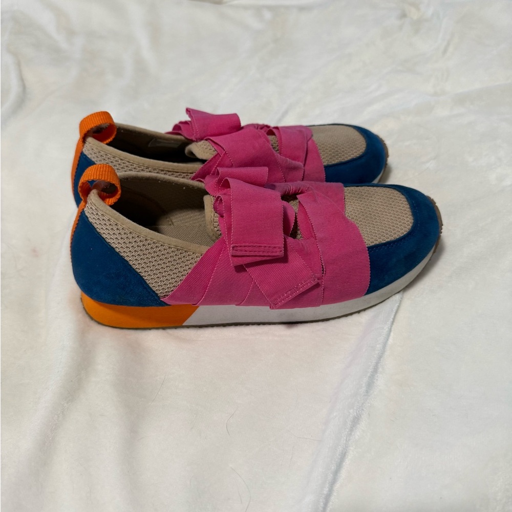 GB Girls Pink and Blue Kids Sneakers